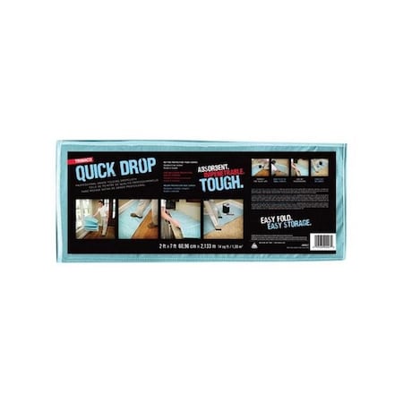 Trimaco 90027 2 x 7 in. Quick Drop Folding Dropcloth 1509512